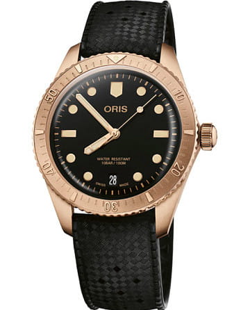 Oris Divers Sixty‑Five Date 01 733 7771 3154-07 4 19 18BR